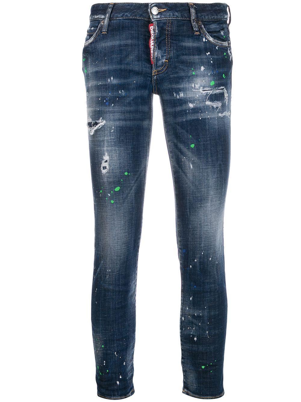 Jennifer cropped jeans by DSQUARED2