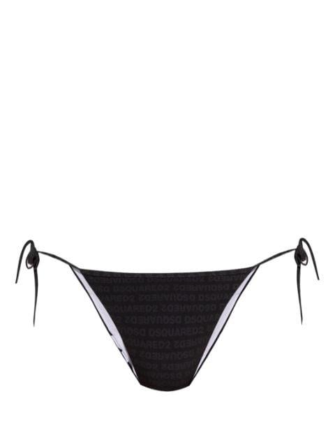 Logo-printed bikini by DSQUARED2