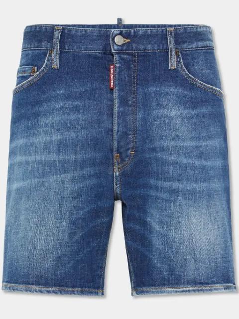 Marine denim shorts by DSQUARED2
