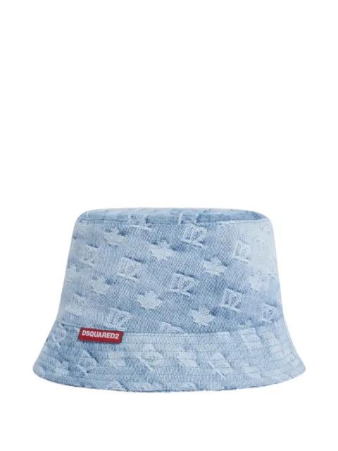 Monogram bucket hat by DSQUARED2