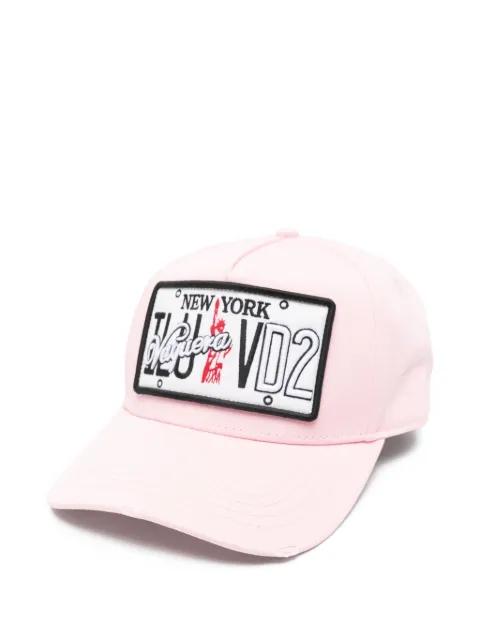 New York-patch baseball cap by DSQUARED2