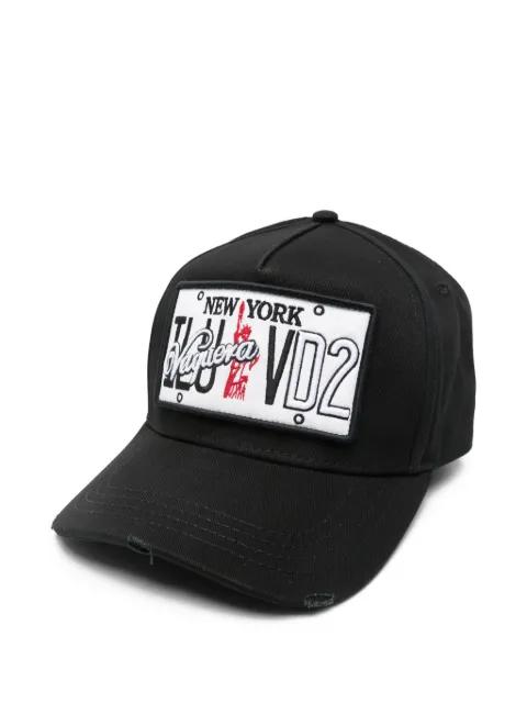 New York-patch baseball cap by DSQUARED2