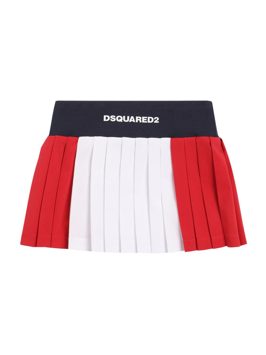 Pleated Mini Skirt by DSQUARED2