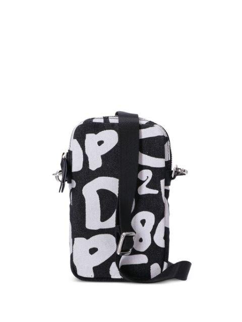 Pop 80's logo-print neck pouch by DSQUARED2