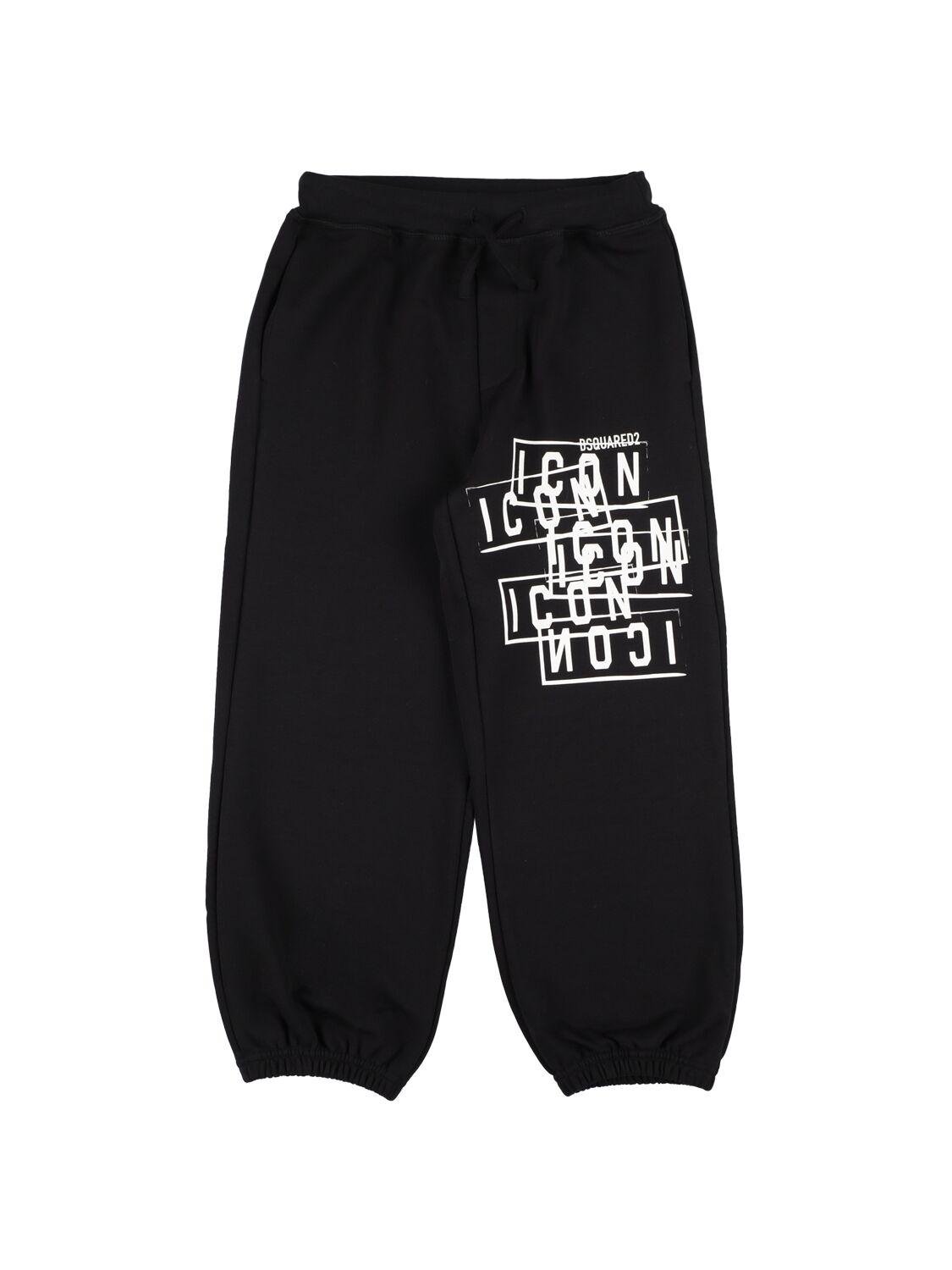 Printed Cotton Sweatpants by DSQUARED2