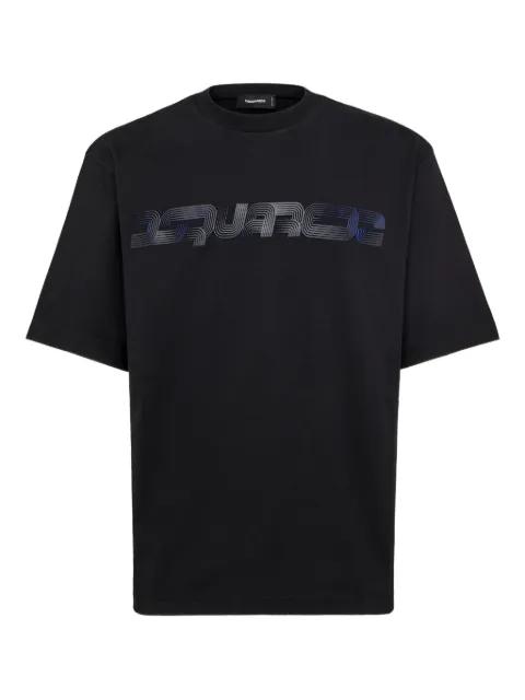 Raised-print T-shirt by DSQUARED2