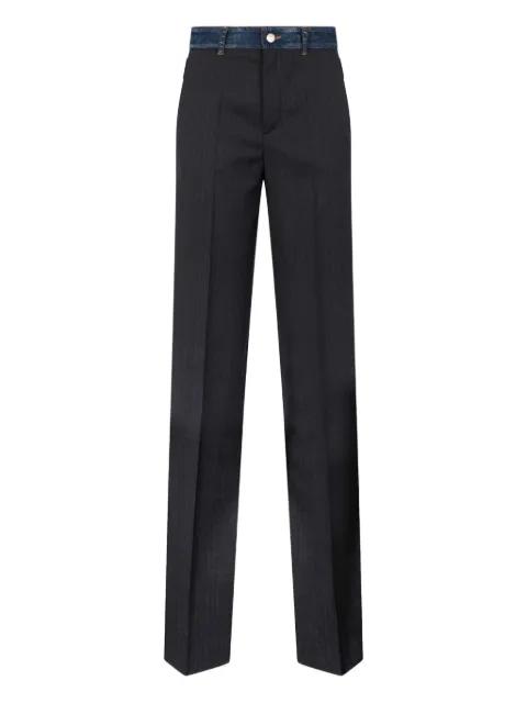 Rebel Rider denim loose-fit trousers by DSQUARED2