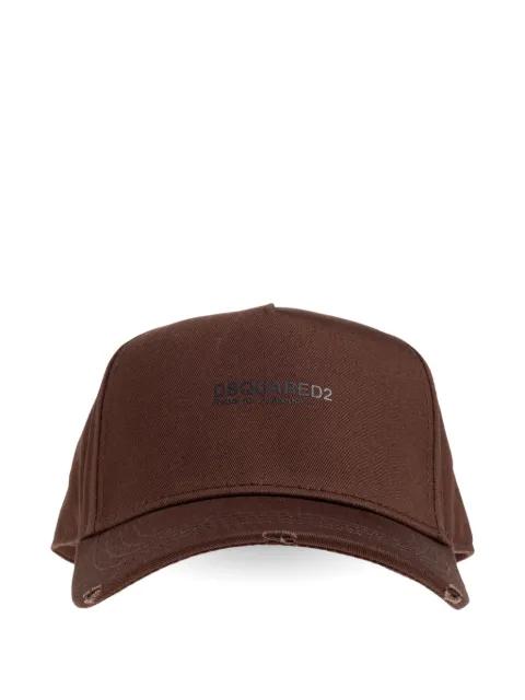 Rebels distressed baseball cap by DSQUARED2