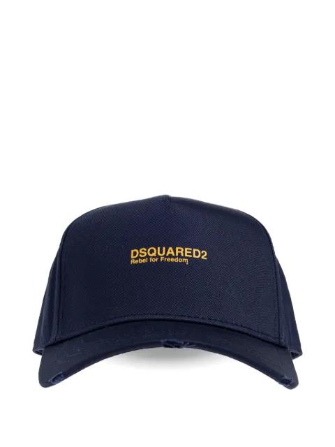 Rebels logo-print baseball cap by DSQUARED2