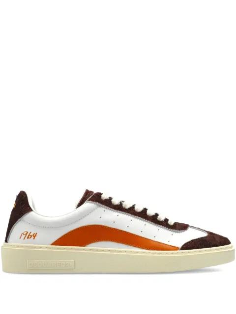 Rider 1964 leather sneakers by DSQUARED2