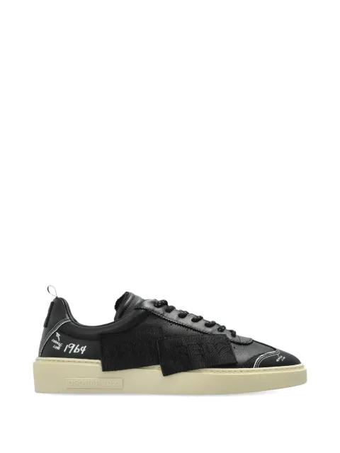 Rider logo-patch sneakers by DSQUARED2