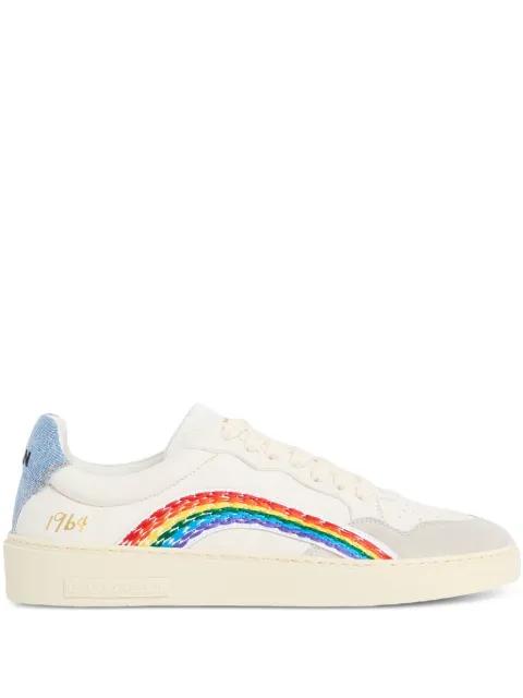 Rider rainbow sneakers by DSQUARED2