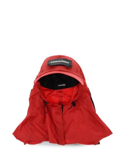 Sahara logo-patch hat by DSQUARED2
