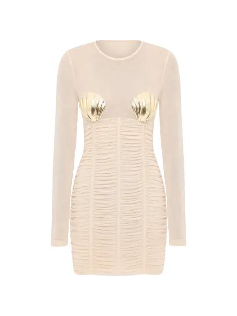 Shells ruched mini dress by DSQUARED2