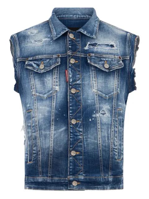 Side By Side vest by DSQUARED2