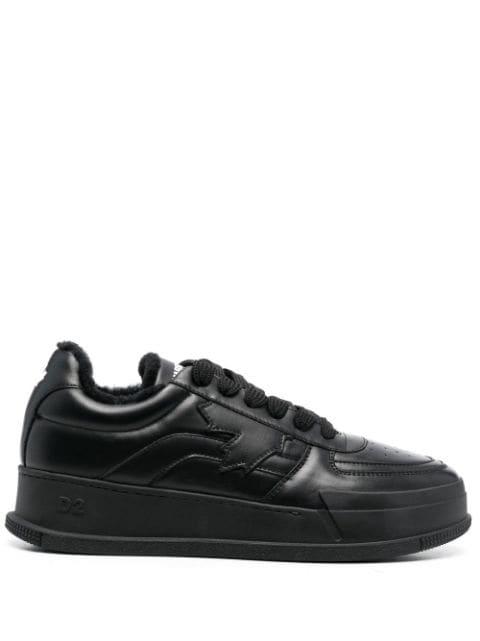 Slash chunky low-top sneakers by DSQUARED2