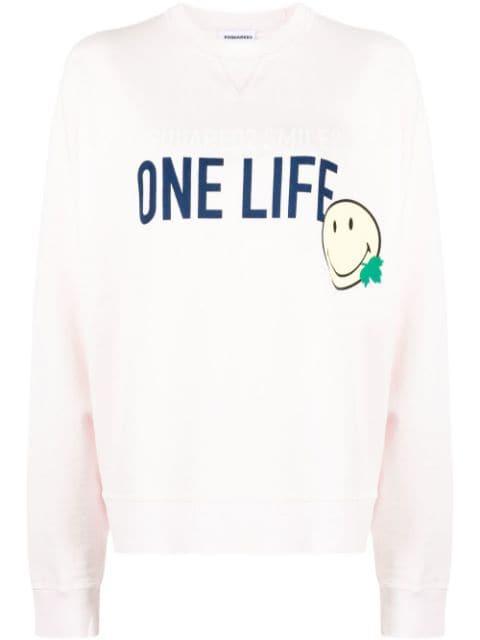 Smiley Cool sweatshirt by DSQUARED2