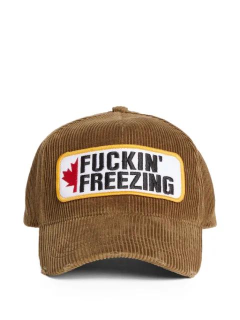 Souvenir From Canada cotton cap by DSQUARED2