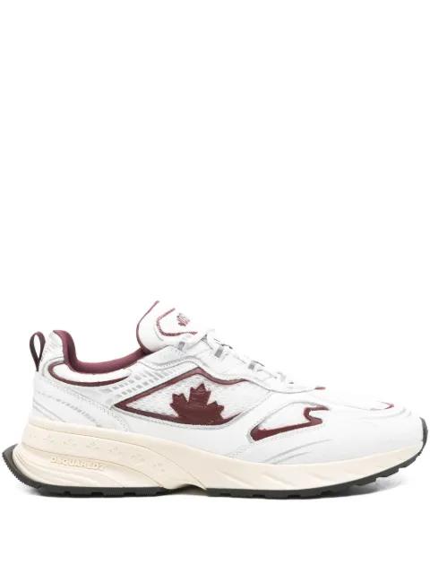 Sprinter maple-detail sneakers by DSQUARED2