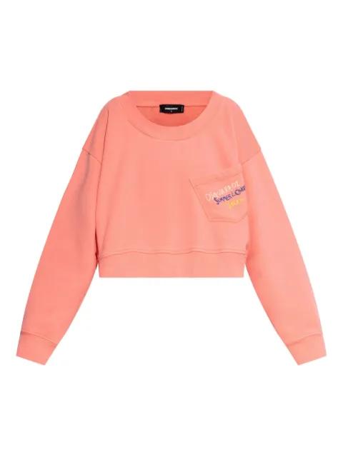 "Summer Lovers"  sweatshirt by DSQUARED2