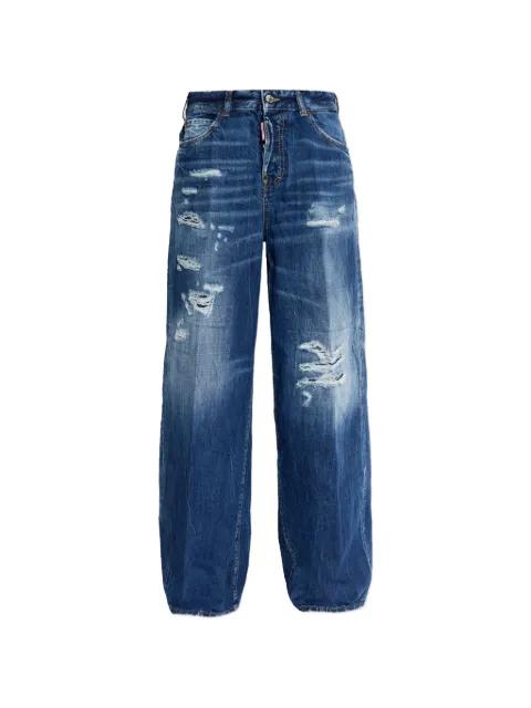 Traveller distressed-detail jeans by DSQUARED2