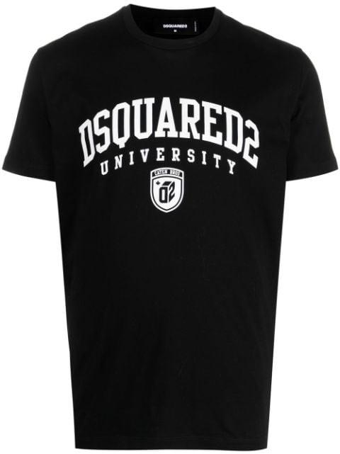 University print short-sleeve T-shirt by DSQUARED2