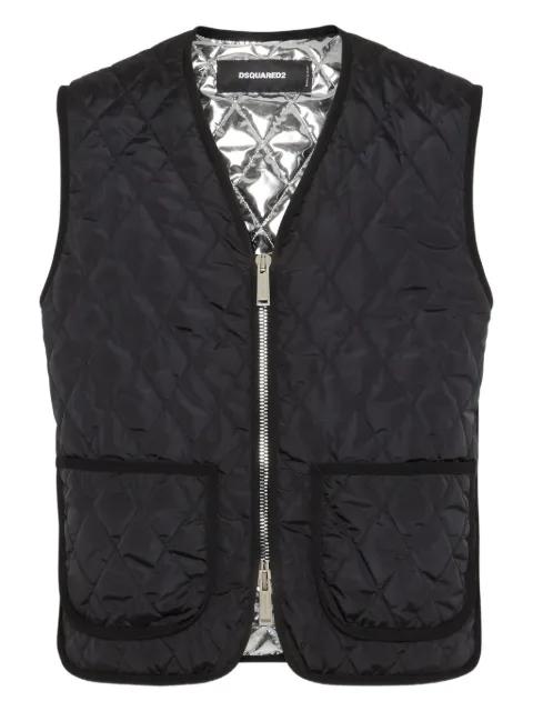 Urban quilted gilet by DSQUARED2