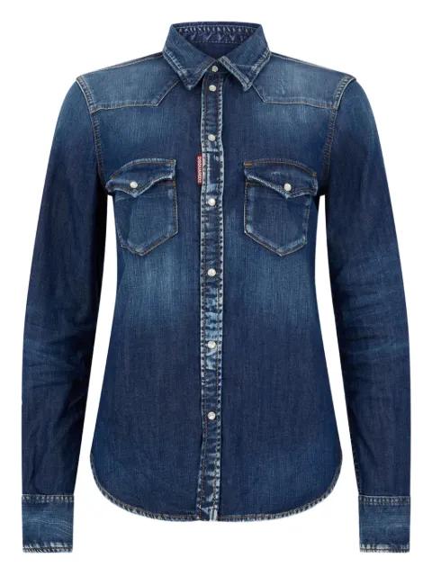 Western buttoned shirt by DSQUARED2