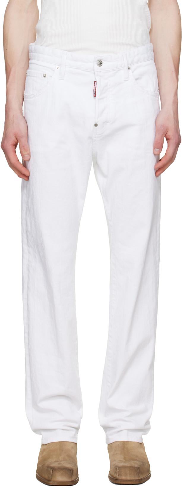 White 642 Jeans by DSQUARED2