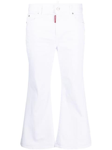 White Bull cropped jeans by DSQUARED2