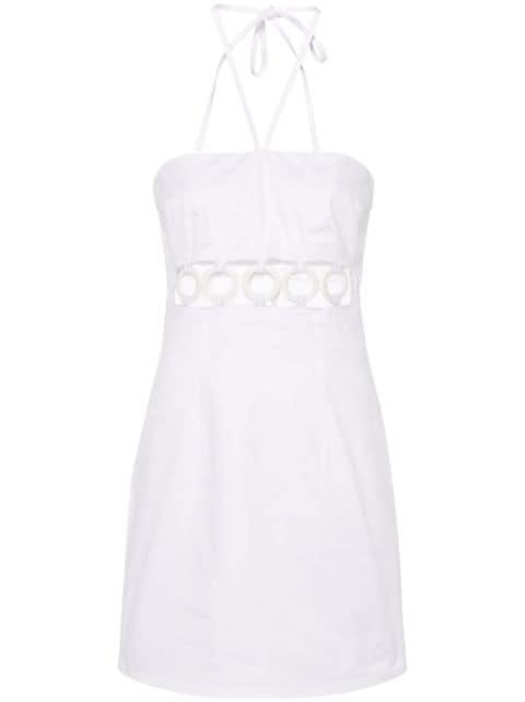 Woodstock denim minidress by DSQUARED2