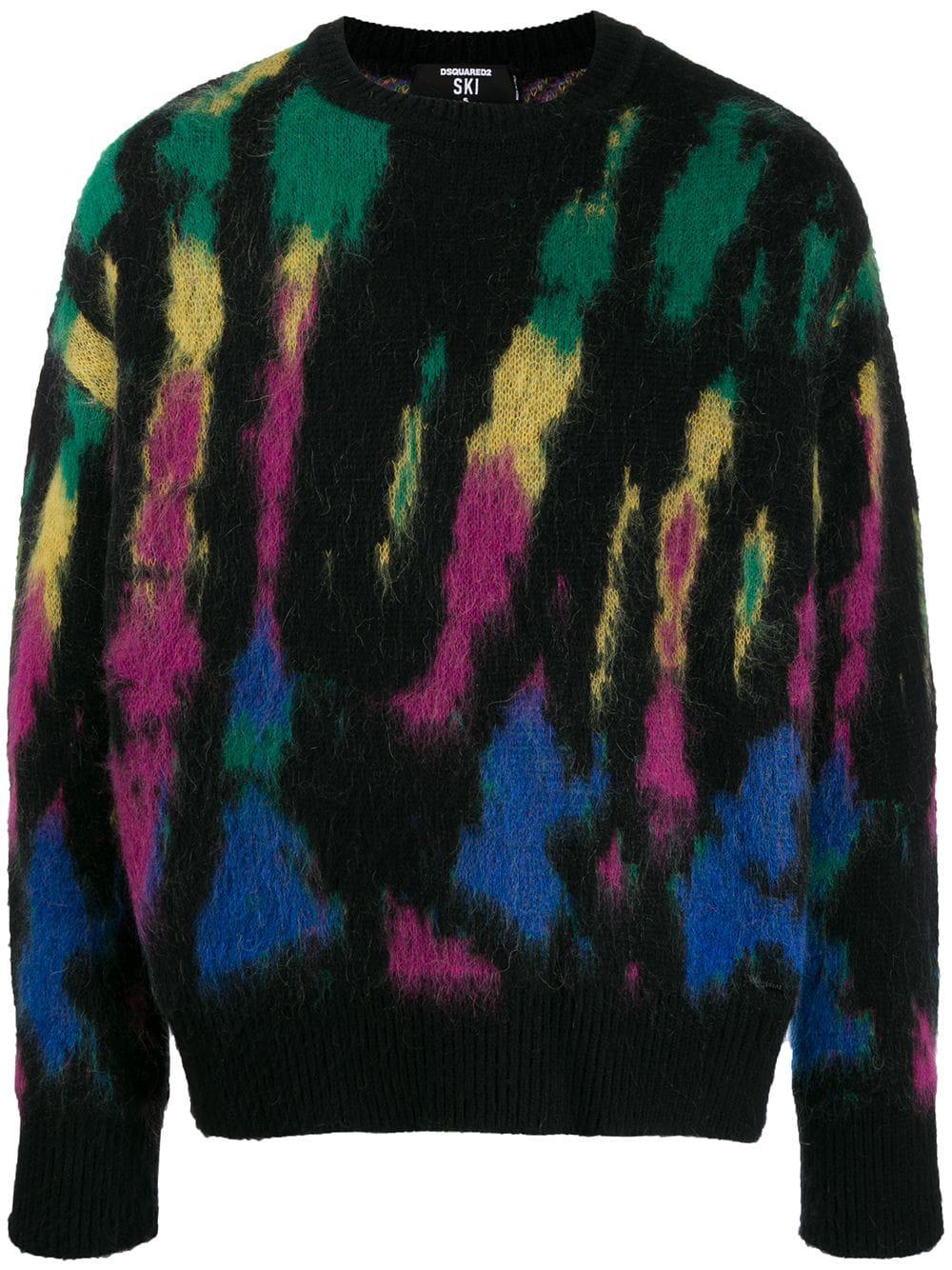 all-over pattern jumper by DSQUARED2