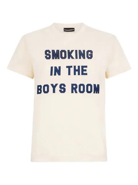 appliquéd just right fit t-shirt by DSQUARED2