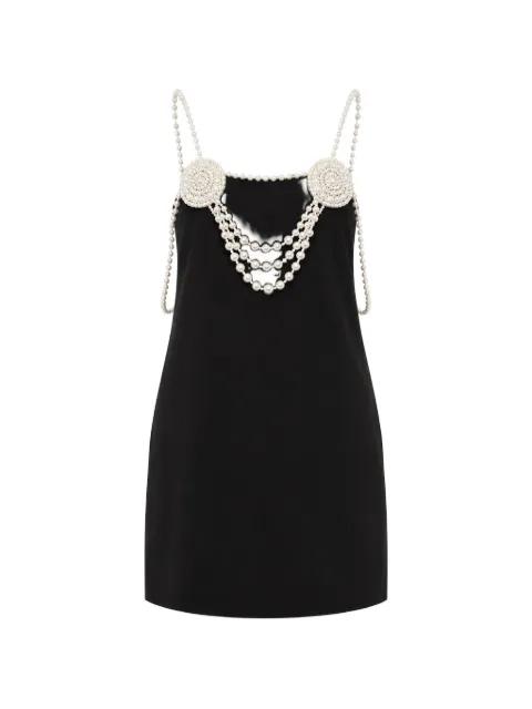 bead-embellished sleeveless mini dress by DSQUARED2