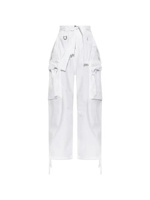 belted cargo-pocket trousers by DSQUARED2