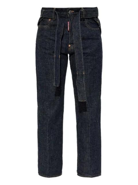 belted jeans by DSQUARED2