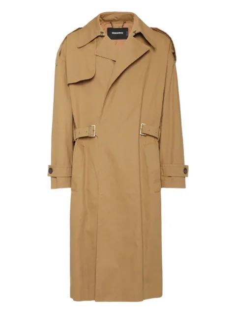 belted trench coat by DSQUARED2