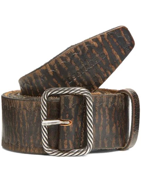 buckle-fastening leather belt by DSQUARED2