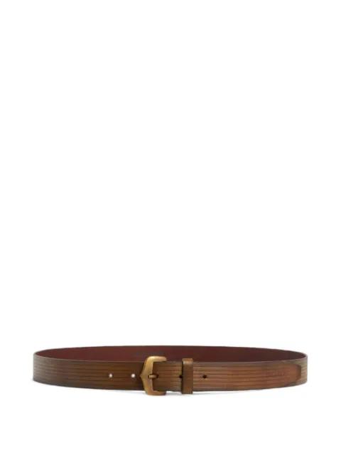buckle leather belt by DSQUARED2
