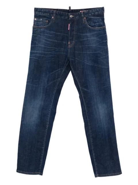 button-fastening jeans by DSQUARED2