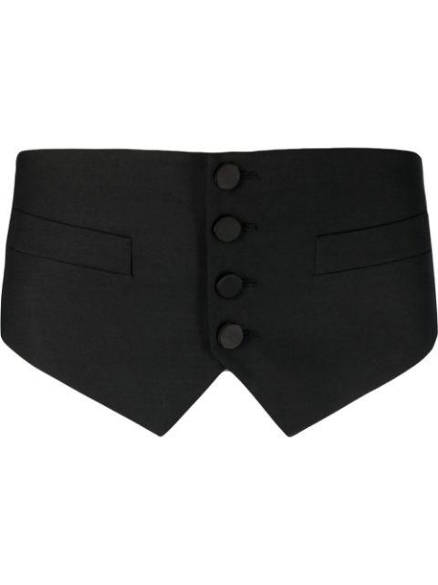 buttoned adjustable cummerbund by DSQUARED2