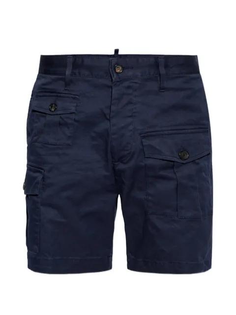 buttoned cargo shorts by DSQUARED2
