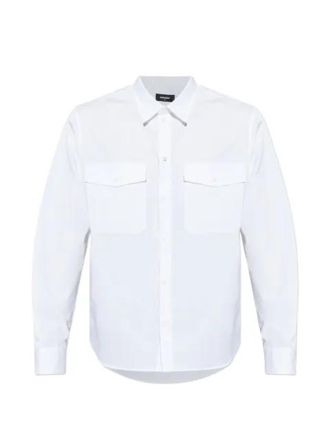 buttoned flap-pocket shirt by DSQUARED2