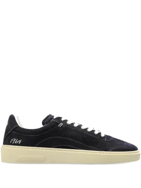 calf leather trainers by DSQUARED2