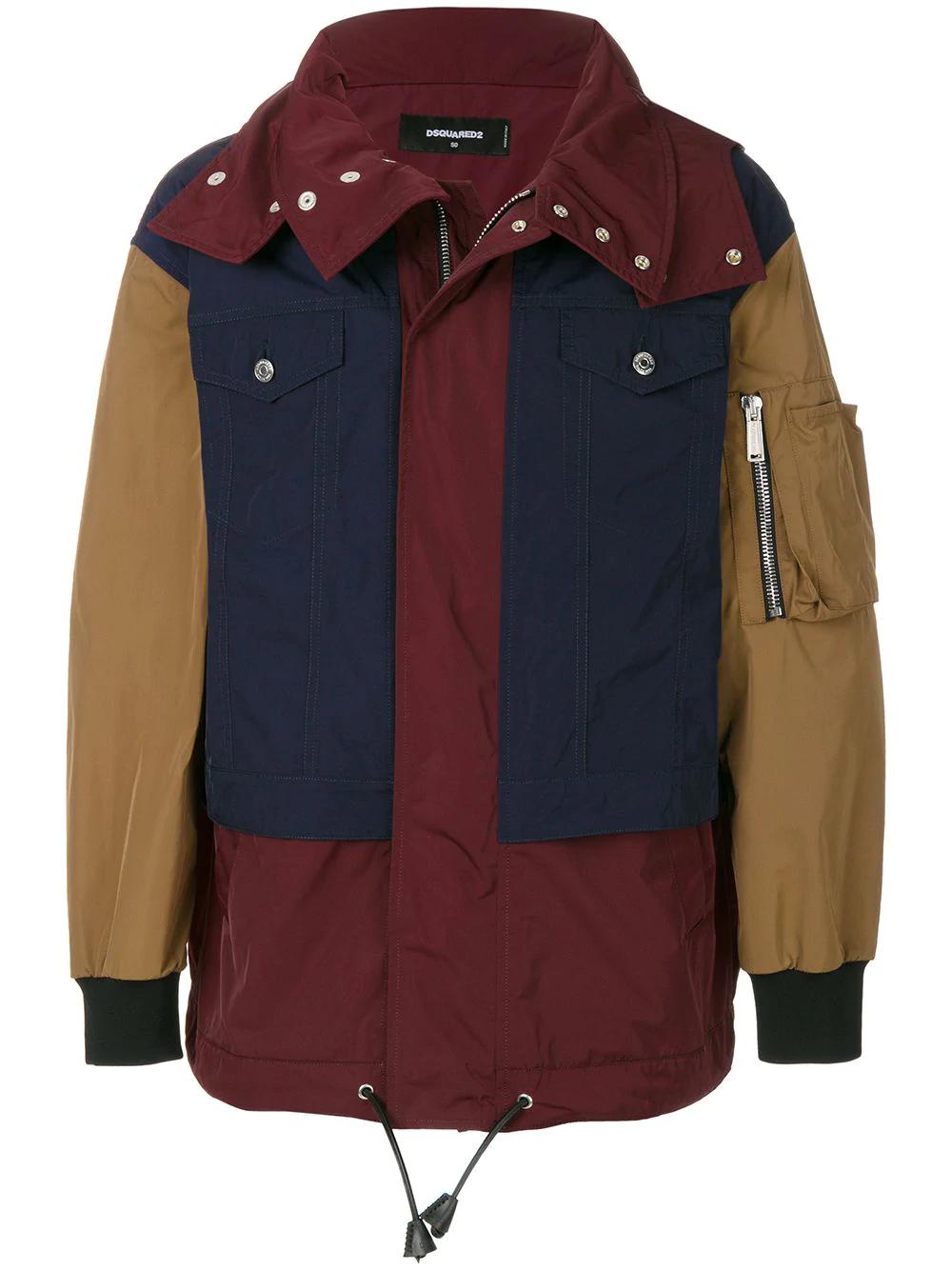 casual zipped jacket by DSQUARED2