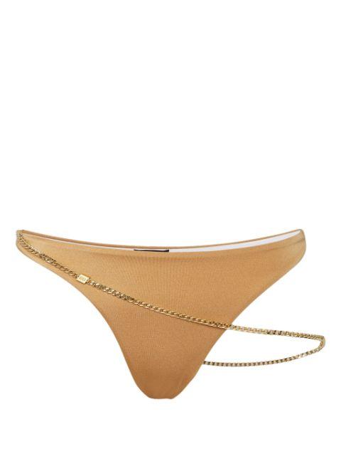 chain-link detailing bikini bottom by DSQUARED2