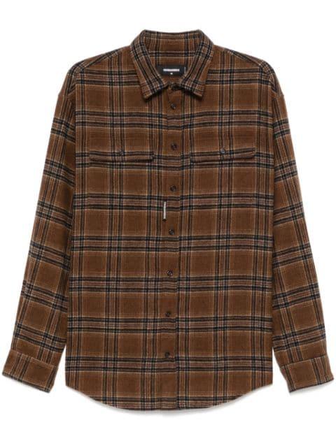 check-pattern shirt by DSQUARED2