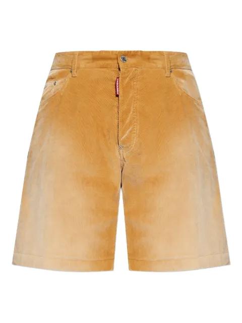 corduroy five-pocket shorts by DSQUARED2