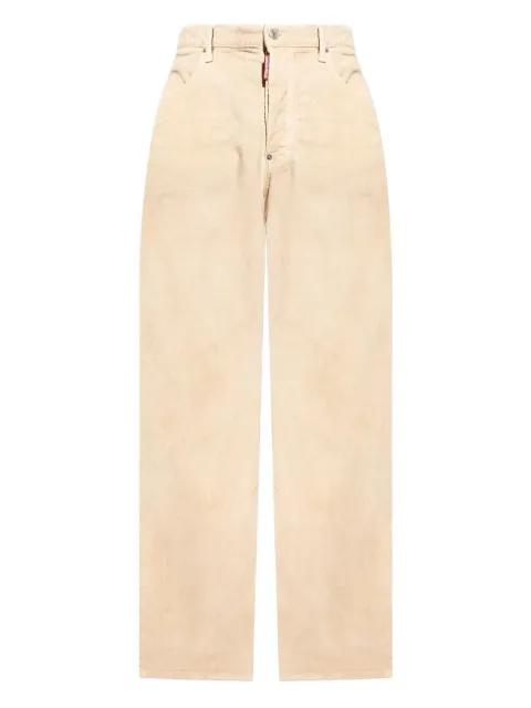 corduroy wide-leg trousers by DSQUARED2