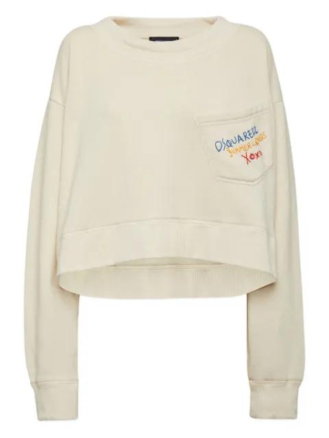cotton sweatshirt by DSQUARED2